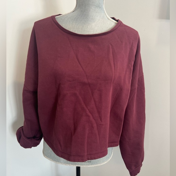 THE GROUP BABATON - BURGUNDY SWEATER (SIZE: 3/L-XL) - Picture 2 of 3